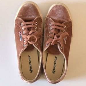 Superga Velvet Sneaker Trainer 40 US9